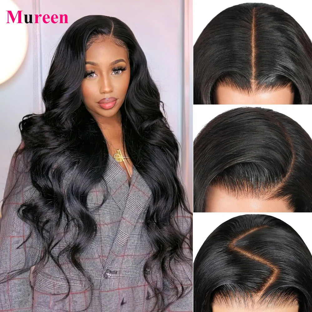 250% Density Long Body Wave 13x6 Lace Frontal Wig Human Hair For Women Pre Plucked 100% Human Hair Wigs 13X4 HD Lace Front Wig