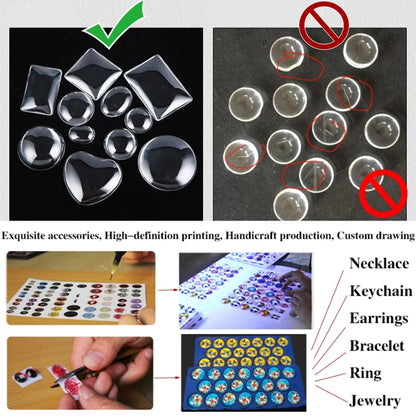 Lesbian Gay Pride Cufflinks for Fans LGBT Creative Rainbow Flag Glass Gem Charm Shirt Decoration Cuff Buttons