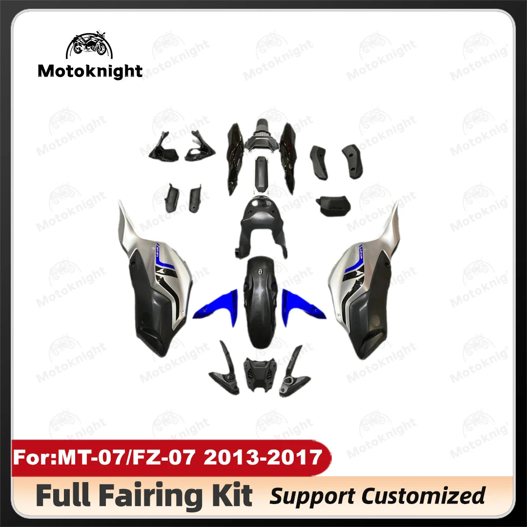Motorcycle Injection Full Fairing Kit Fit For 2012 - 2017 Yamaha MT-07 MT 07 2013 2014 2015 2016 fairings kits