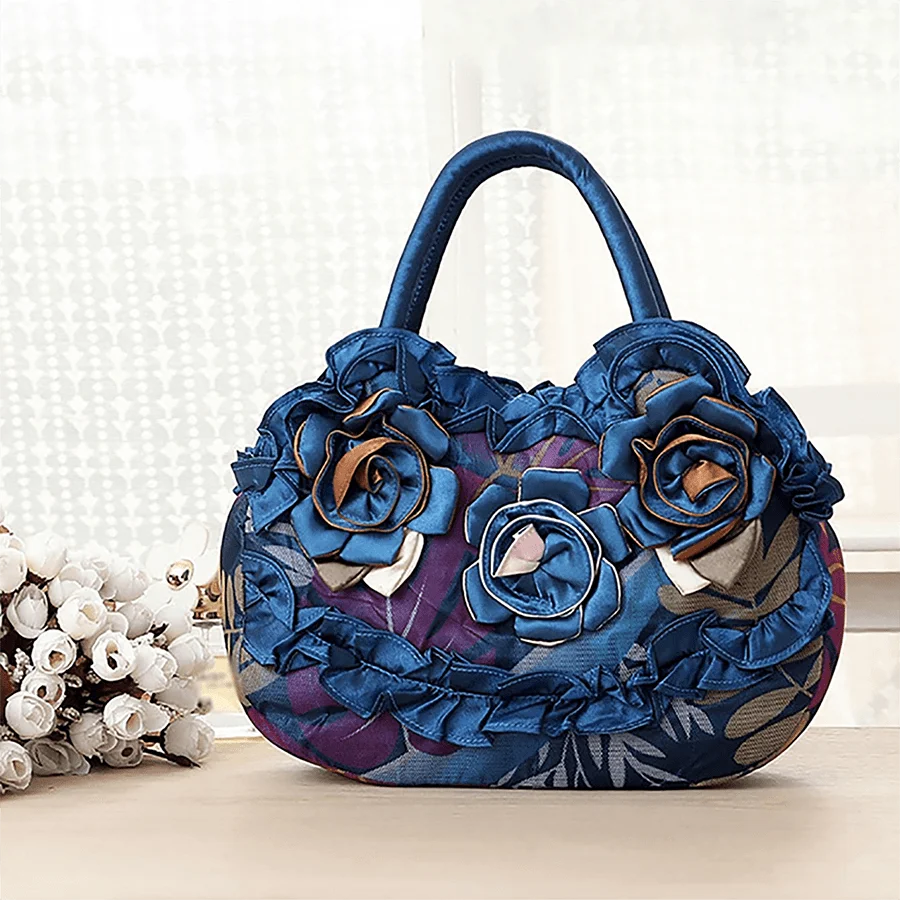 New women's handbag pure color lace zipper handbag mom bag large capacity mobile phone change purse storage bag
