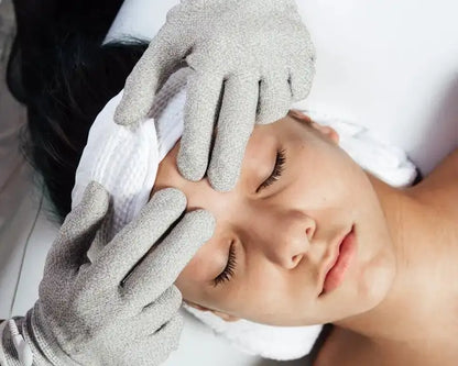 Handheld Microcurrent Facial Lift Massager Magic Current Gloves Galvanic Therapy Toning Device for Facial Rejuvenation