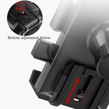 360° Free Rotation Phone Holder for Motorcycle Outdoor Bicycle Riding GPS Navigation and Video Shooting Shock Absorption Design