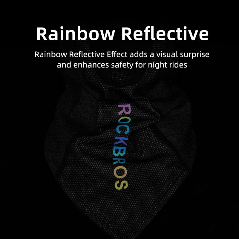 ROCKBROS Winter Warm Bike Full Face Mask Breathable Windproof Fleece MTB Road Bicycle Scarf Masks Ski Motorcycle Cycling Mask