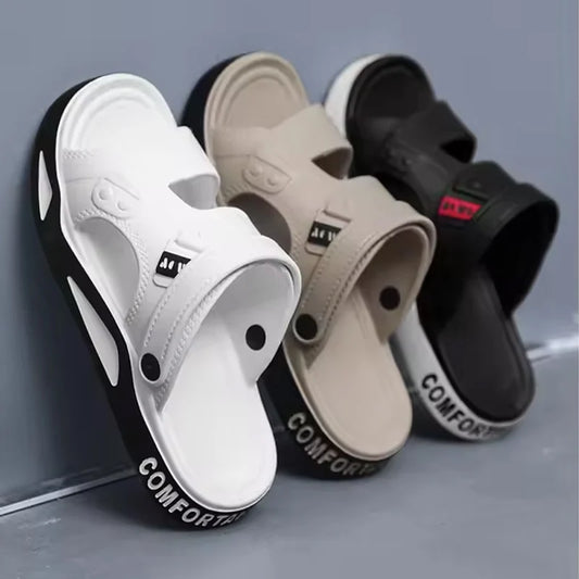 Men Summer Sandals Outdoor Ultralight Slippers EVA Non Slip Orginal Sandals Platform Beach Fashion Slides High Quality Shoes