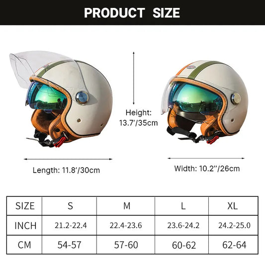 DOT certification electric bike and motorcycle helmet, suitable unisex throughout the four seasons,retro leopard print