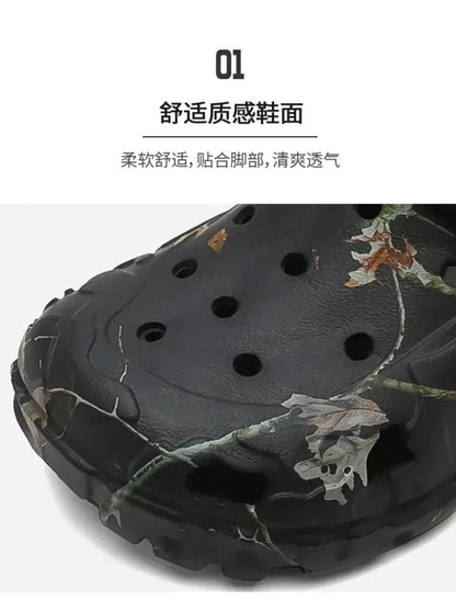 Summer Women's and Men's Clogs Slippers Classic Couple's Garden Shoes Men Fashion Casual Sandals Leisure Slides Big Size 46 47