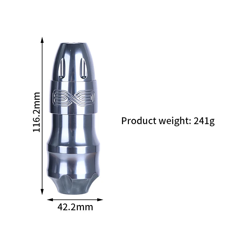 Wireless Cartridge Tattoo Machine Pen Rotary Wireless Battery Pen Portable Power Pack 1500mAh LED Digital Display Tattoo Gun