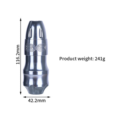 Wireless Cartridge Tattoo Machine Pen Rotary Wireless Battery Pen Portable Power Pack 1500mAh LED Digital Display Tattoo Gun