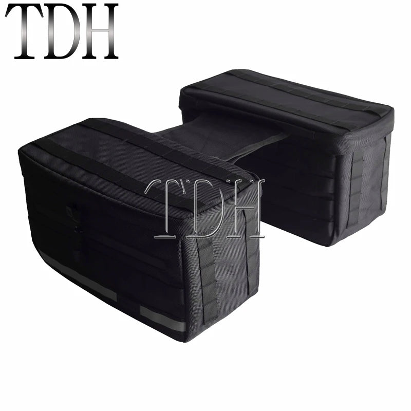 Motorcycle Saddlebag Side Tool Luggage Bag For Harley Dyna Softail Sportster XL Street Bob Low Rider FXD FXBB Travel Saddle Bags