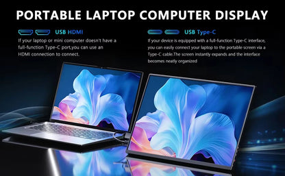KTHIN PG03 PRO 16 inch 2.5K Portable Display 2560*1600 HDMI 120Hz Type-C 144Hz Travel Gaming Screen for Laptop Switch Computer