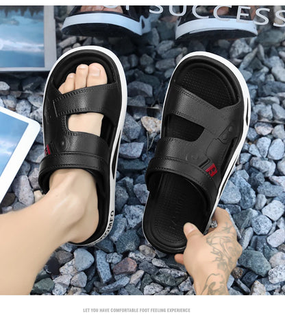 Men Summer Sandals Outdoor Ultralight Slippers EVA Non Slip Orginal Sandals Platform Beach Fashion Slides High Quality Shoes