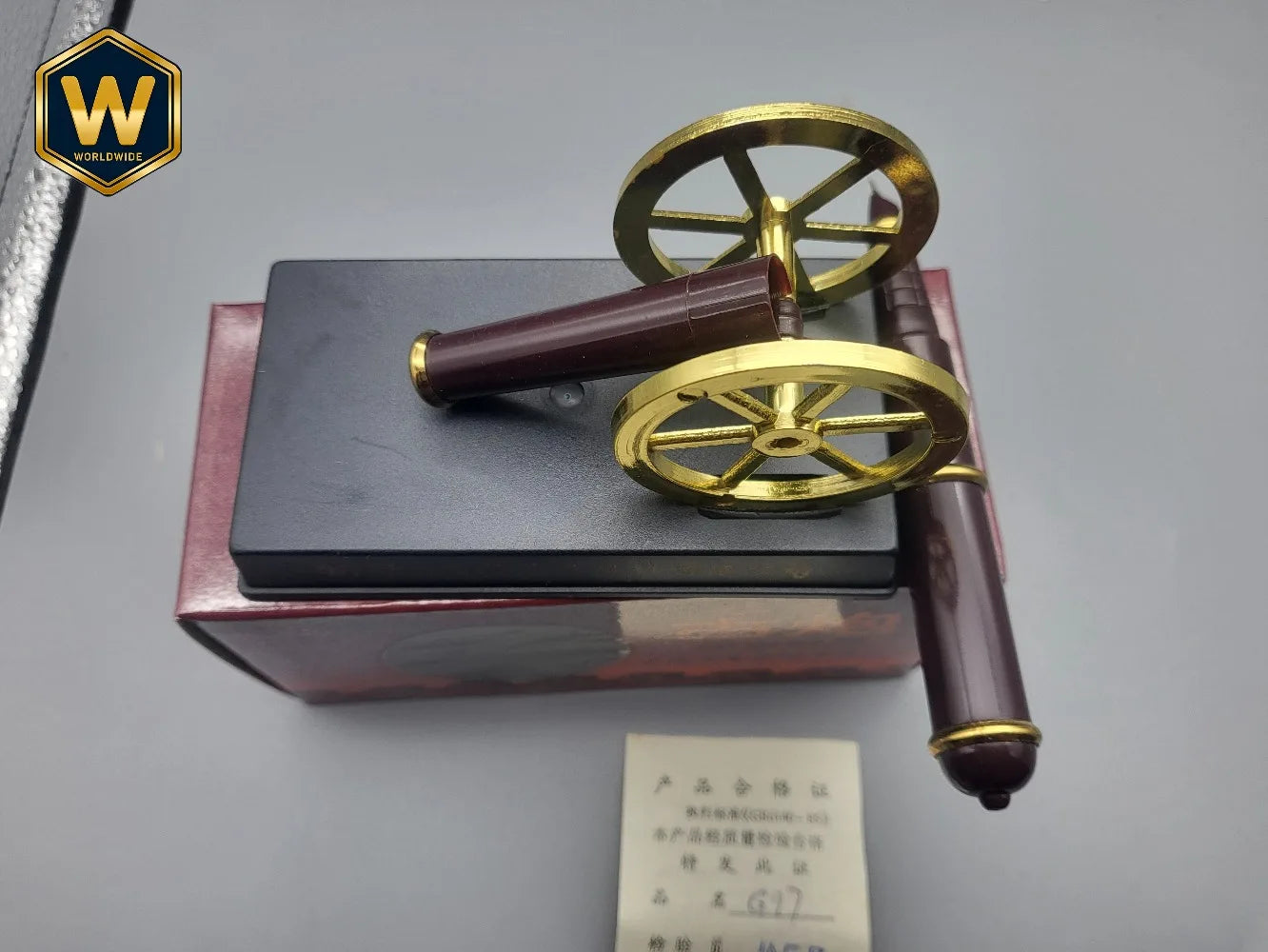 For Xinhua Shanghai Yongsheng 1997 Hong Kong Return Commemorative Pen G97 Ancient Cannon Desk Pen