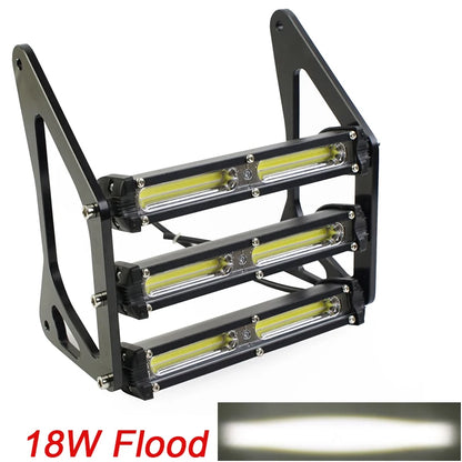 Motorcycle Headlight Headlamp Light Waterproof Front Fork Light Lamp With Bracket For Honda Grom MSX 125SF Ducati Venom MSX125