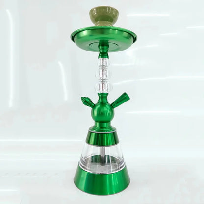 Aluminum Alloy Hookah Set Portable Small Single tube Hookah Shisha Sheesha Plastic Hose Chichas Hooka Hookaah Smoke