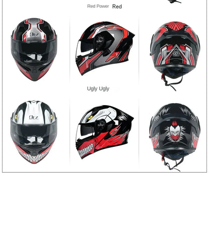 Flip Up Motorcycle Helmet Double lens full face helmet High quality DOT approved Moto cascos motociclistas capacete