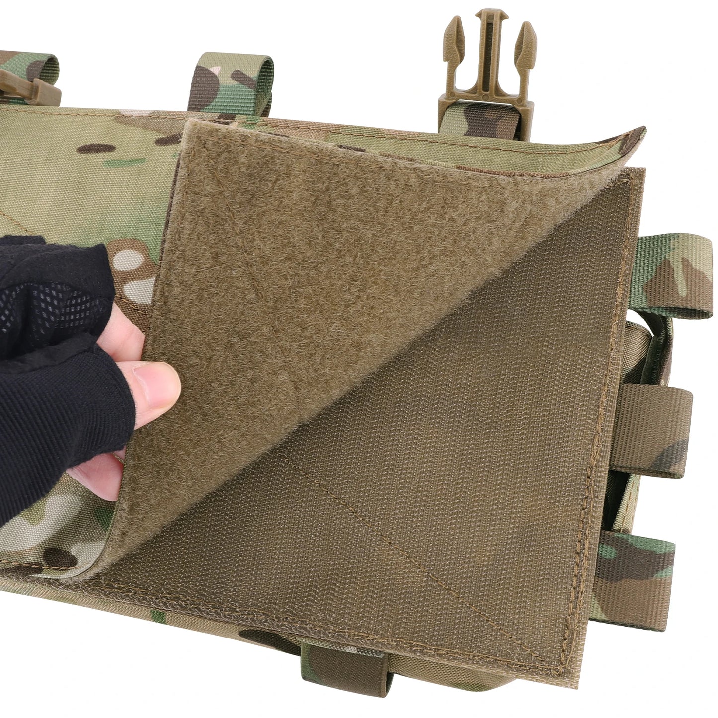 KRYDEX SCARAB Plate Carrier Tactical Heavy Duty Modular MOLLE Vest With 556 Magazine Pouch Placard For Outdoor Hunting