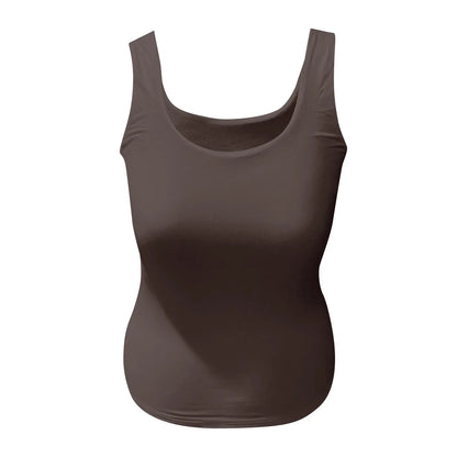 Solid Y2k Vest Women Sleeveless Base Shirt Regular Black Tops Slim-Fit Sling Inner Top Spring Summer Street Wear Girl Cloth