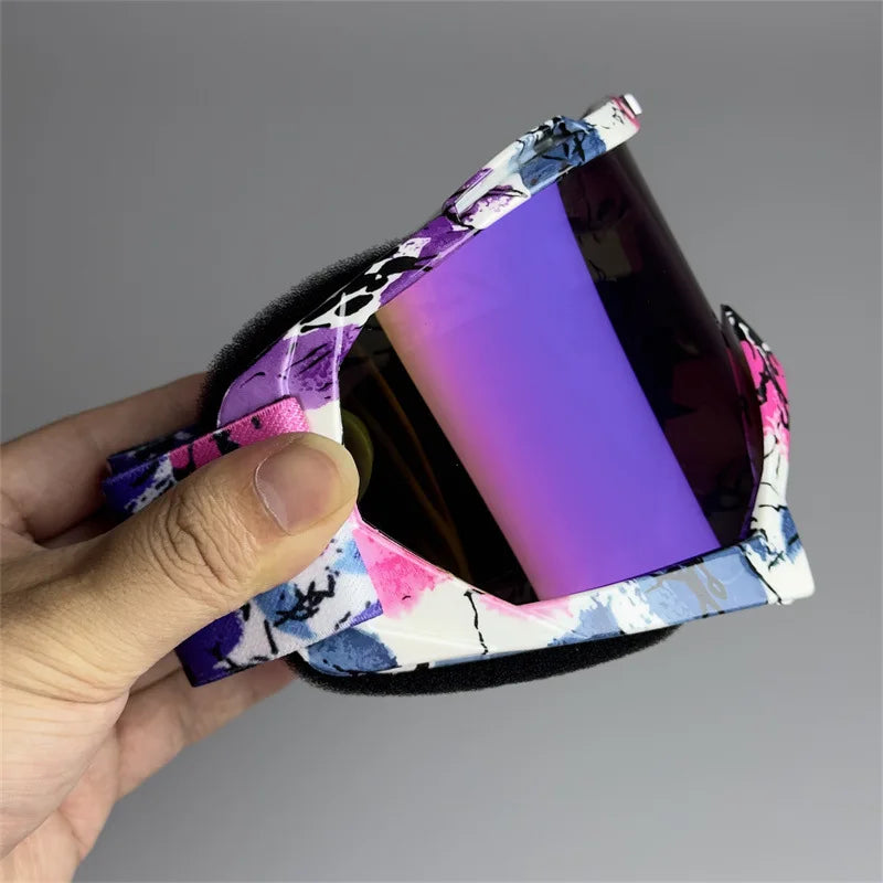 New colors Motocross Goggles Glasses Riding Skiing Sport Eye Ware MX Off Road Helmets Gafas Motorcycle Goggle for ATV DH MTB