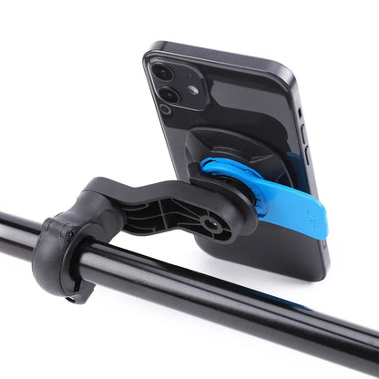 Standes Motorcycle Bike Phone Holder 360° Rotatable Detachable Mount for Delivery Navigation Self Lock Anti-shake Phone Holder