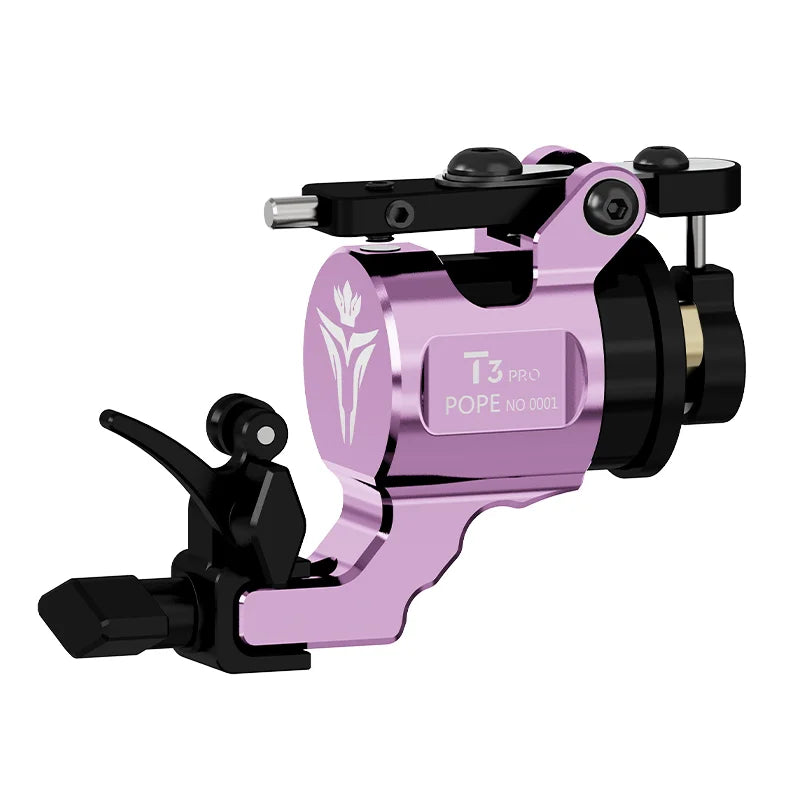 POPEIRONS Brand T3Pro Rotary Tattoo machine Adjustable Stroke 2225 Powerful Motor tattoo gun
