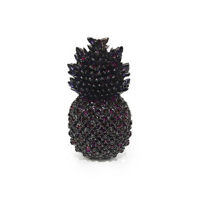 Blue Stone Pineapple Bag Diamond White Party Dinner Clutches Crystal Women Prom Formal Handbags For Lady Rhinestone Purses Bags