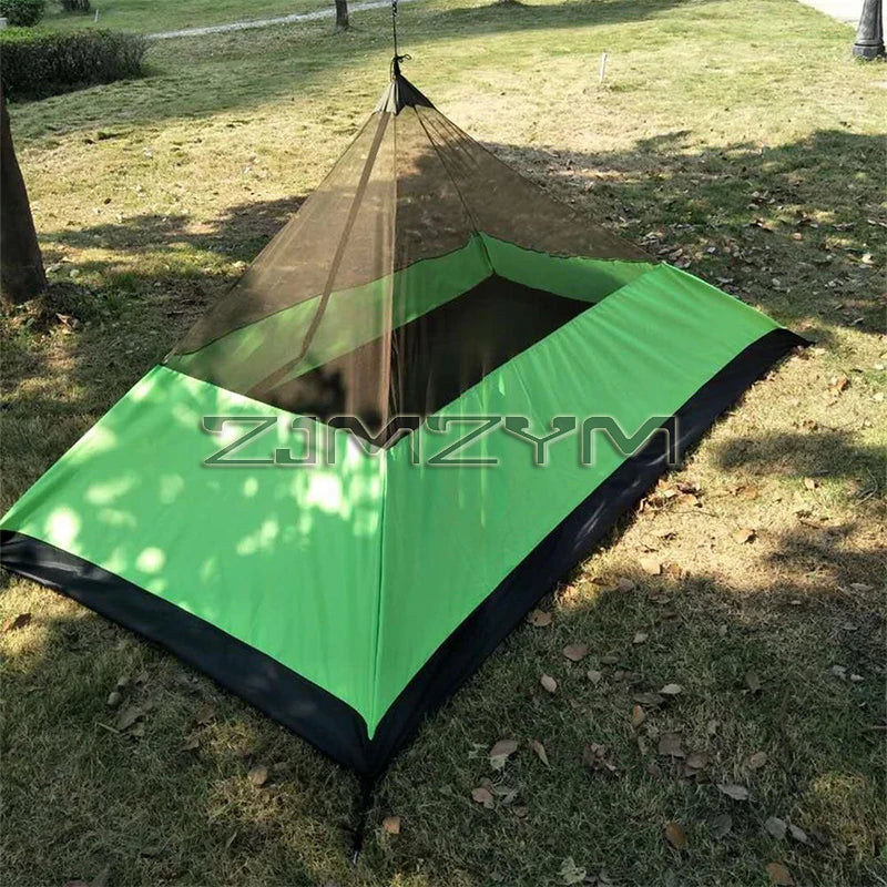 Hanging Inner Tent 1-2 Person Outdoor Camping Tent Anti Mosquito Net Breathable Summer Mesh Tent 220*150*100cm