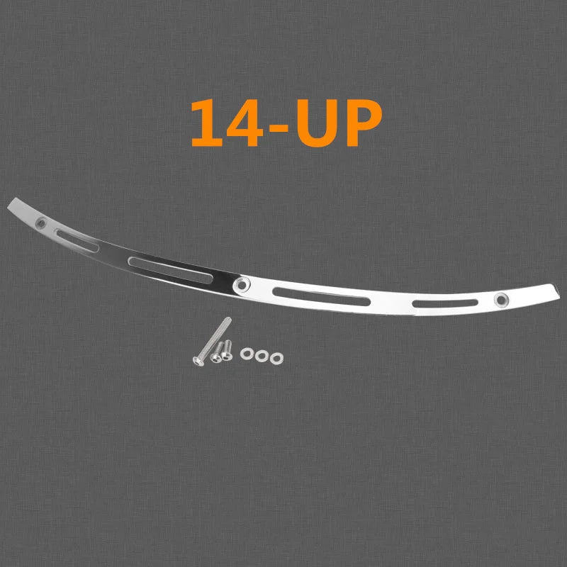 For Harley Electra Street Tri Glide 1996-2013 2014-UP Motorcycle Black Chrome Windshield Batwing Fairing CNC Trim Windscreen