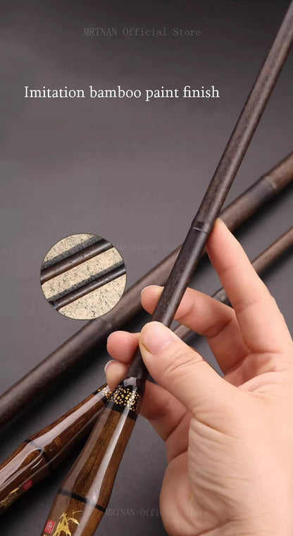 1.8M-4.5M Ultralight Telescopic Fishing Rod Travel SuperHard Stream Lake Hand Pole Carp Feeder Portable Fishing Rods