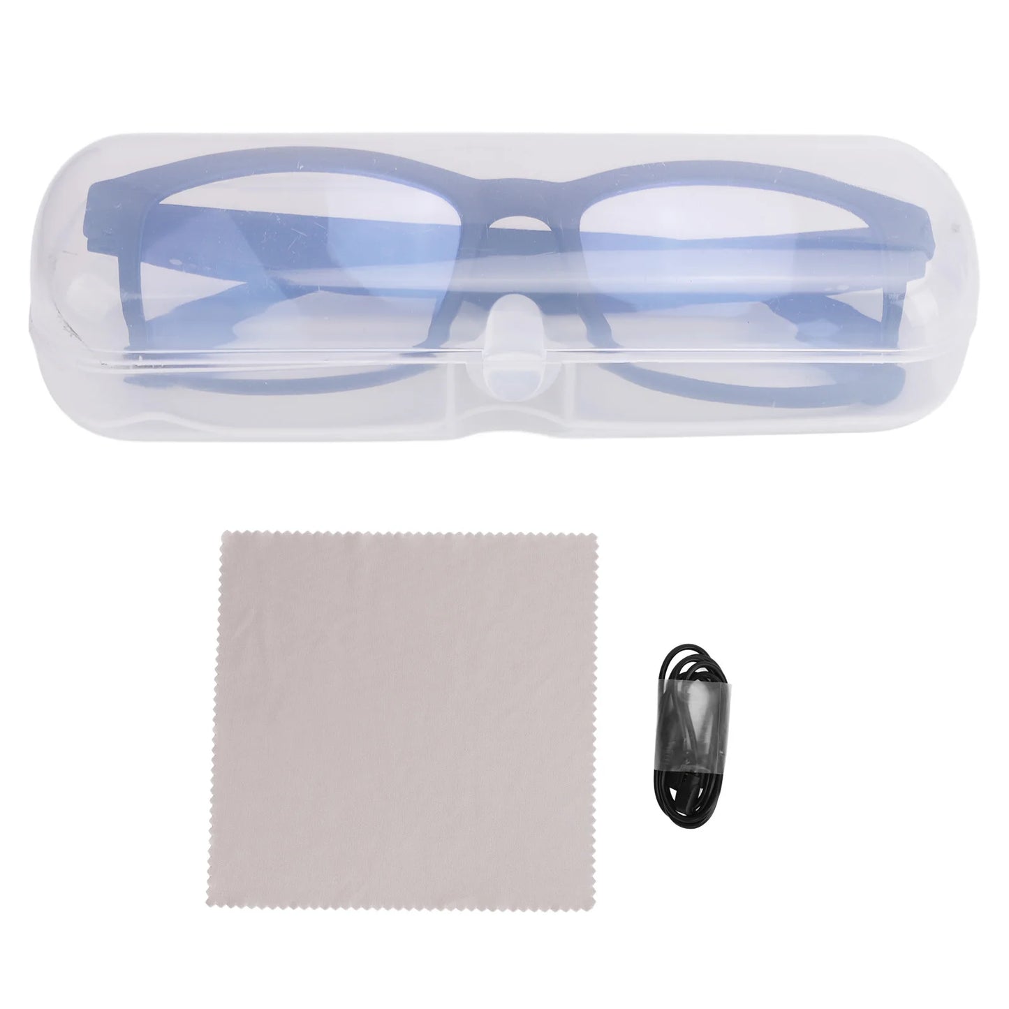 Bluetooth Sunglasses Smart Sound Glasses Blue Light Blocking Comfortable Wear Hands  Calling with Microphone for Running