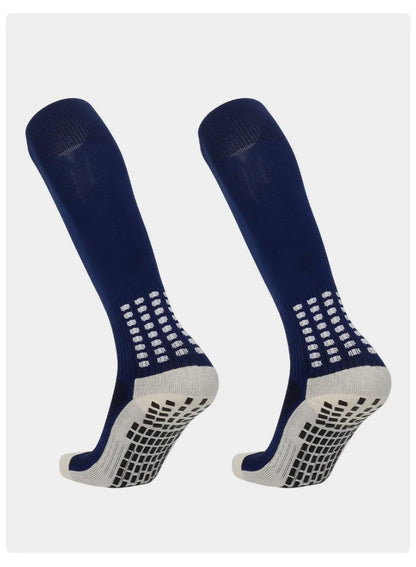 New Long Football Socks Silicone Suction Cup Grip Anti Slip Soccer Socks Sports Men Women Baseball Rugby Socks