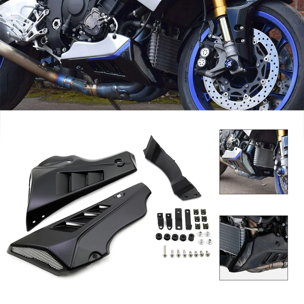 Motorcycle Accessories Chassis Belly Pan Lower Engine Spoiler Fairing Guards 2022 2023 For YAMAHA MT-10 MT 10 SP FZ10 2017-2025
