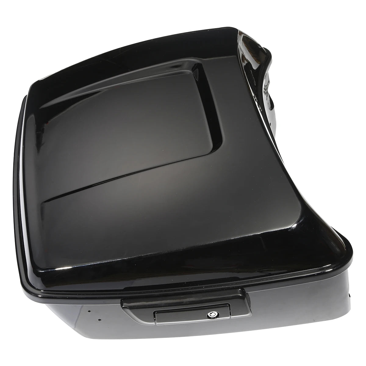 Black King Trunk W/ Black Latch Fit For Harley  Electra Road Street Glide Road King 2014-2025 2018 2021 Motorcycle