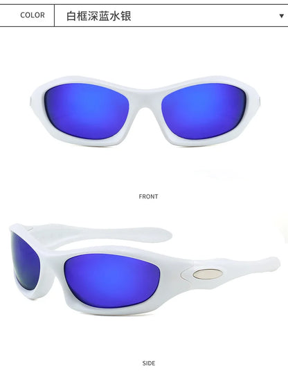 Retro Oval Round Frame Sunglasses 2026 New Outdoor Cycling Driving Sun Glasses Vintage Style UV400 Protection Unisex