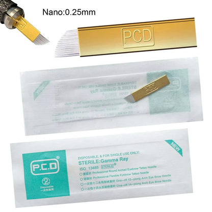 Microblading Eyebrow Practice Kit Eyebrow Tattoo Practice Latex Skin Manual Pen Microblading Needle for Permanent Makeup 4 Types