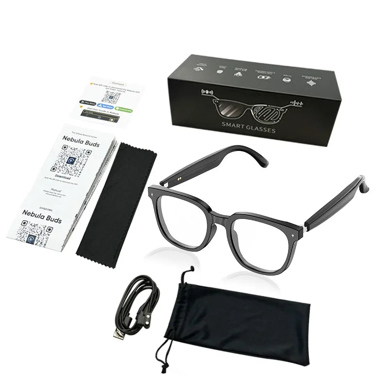 Xiaomi New AI Intelligent Translation Glasses Touchscreen Sunglasses Smart Bluetooth Glasses Listen To Music Voice Call
