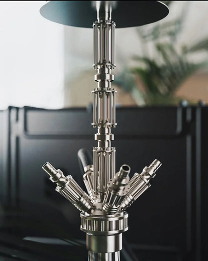 German MIG Titan Hookah High-end 304 Stainless Steel Hookah Shisha Set Bar KTV Hookah