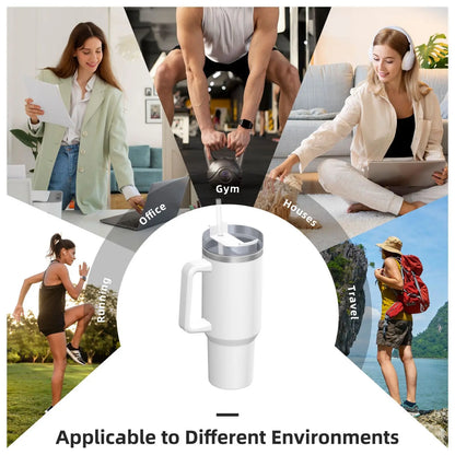 Stainless Steel Tumbler Pikachu Happy Birthday Thermal Mug Insulated Cold Drink Mugs Cup Beach Design Water Bottle