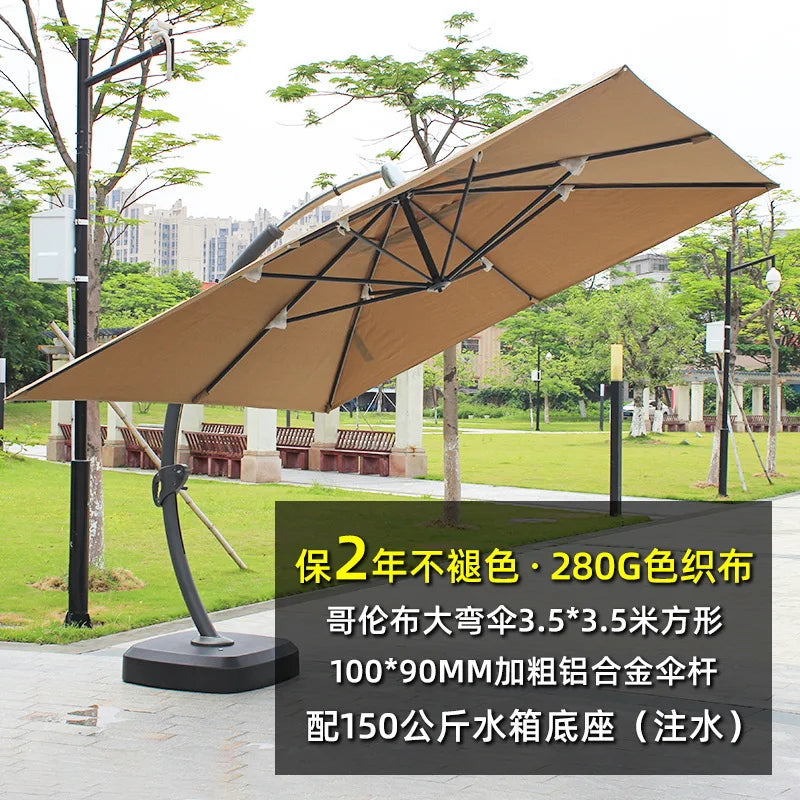 Outdoor Garden Parasol Garden Terrace Large Sun Umbrella