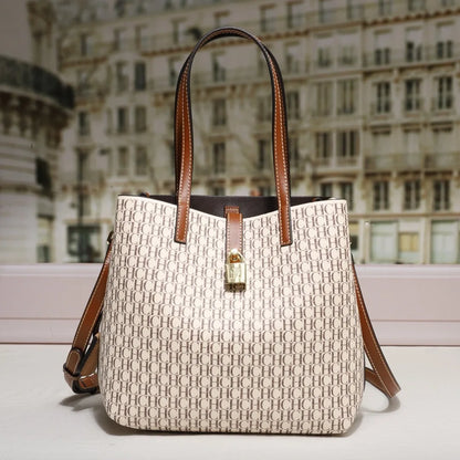 CH Classic Fashion Women's Bucket Bag Good Quality PVC Material Luxury Brand 2025 New Commuter Trend Crossbody Bag