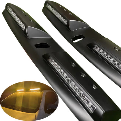 Roof Led Bar Fit For Toyota Hilux Revo Rocco Ford Ranger T6 T7 T8 T9 2012-2024 Pickup Car Exterior Roof Light Bar