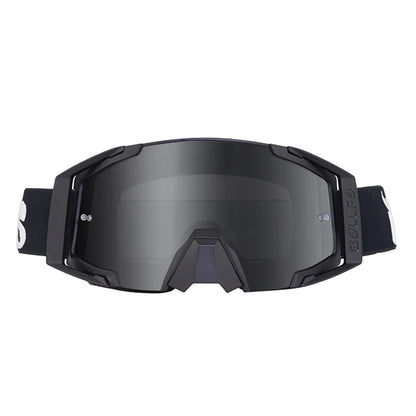 Youth MX Goggles with Tearoffs Windproof Motocross Glasses Men Dual-Cycle Defogging UV400 Protection Dirt Bike Enduro Goggles