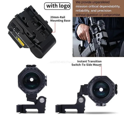 Hot Sale 558 Holographic Collimator Red Dot Sight G43/G33 3X G45 5X Magnifier Airsoft Hunting Gear W/20mm Rail Mounts & QD Lever