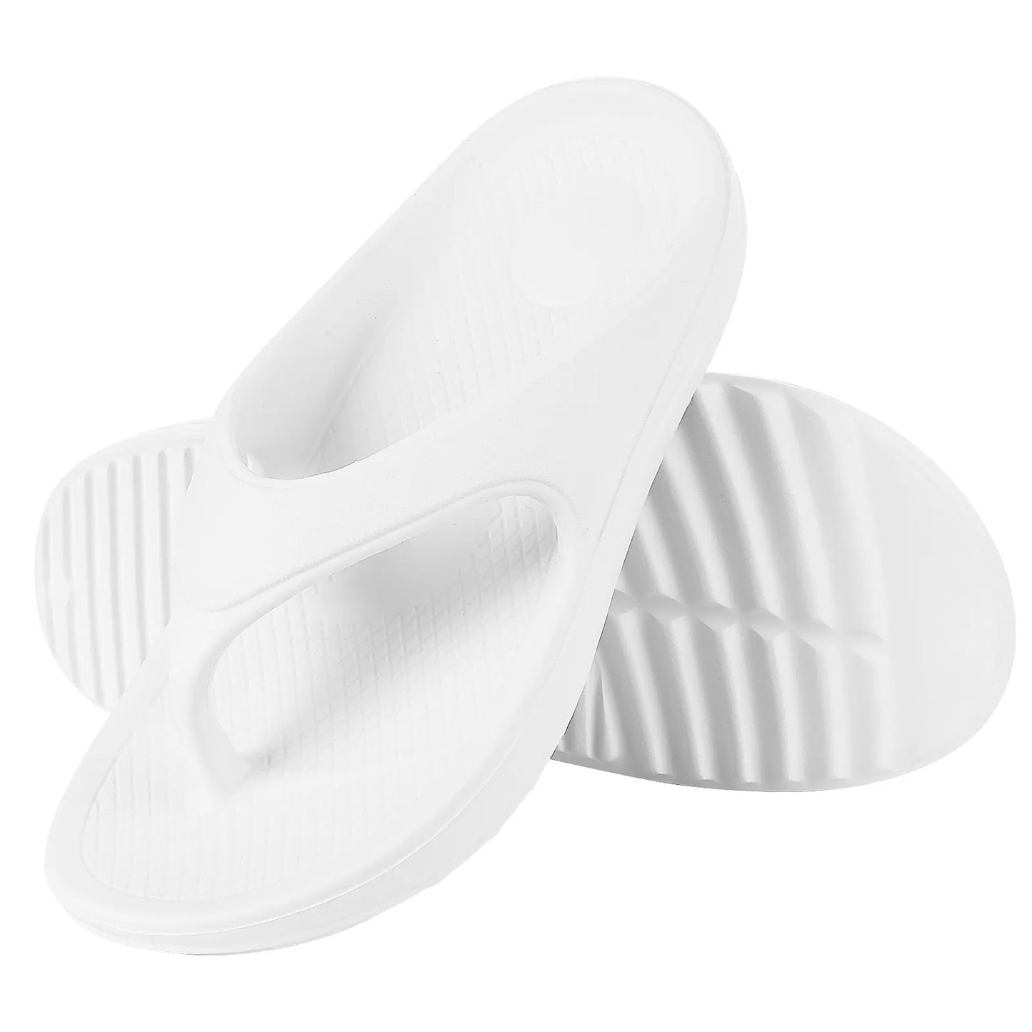 Kidmi Women Flat Sandals Women Slippers Outdoor Non-slip House Slippers Unisex Beach Slides Orthopedic Breath Soft Slippers
