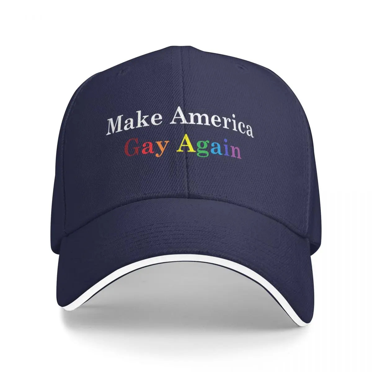 Make America Gay Again Baseball Cap New In The Hat Visor Kids Hat Luxury man cap Female Men's