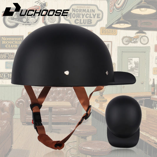 Vintage men's baseball caps motorcycle retro helmets ladybug helmets electric car baseball caps half helmets