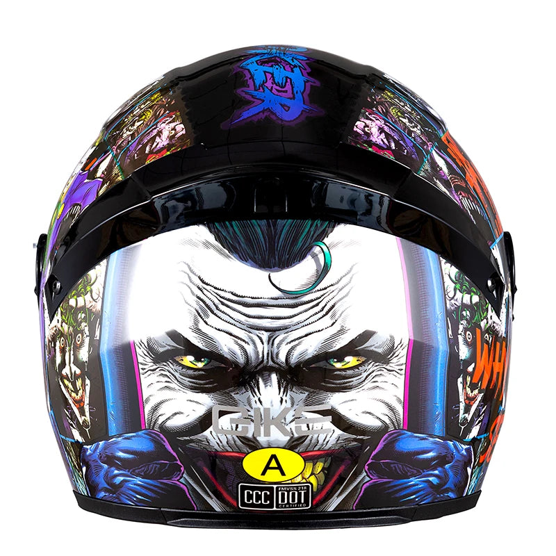 Full Face Motorcycle Helmet DOT Certified Motocross Off-Road Racing Moto Helmet Cascos Para Motos Motorbike Riding Safety Gear