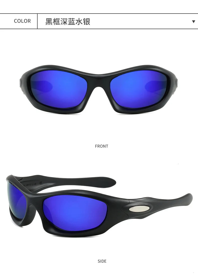 Retro Oval Round Frame Sunglasses 2026 New Outdoor Cycling Driving Sun Glasses Vintage Style UV400 Protection Unisex