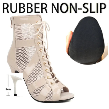 High Heels Ladies' Salsa Dance Latin Pole Dance Short Boots Ladies' Wedding Shoes Women's Dance Shoes Girls' Indoor And Outdoor