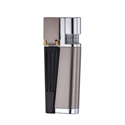 JOBON New Folding Pipe Integrated Inflatable Oblique Flame Lighter Metal Material Men's High-end Gifts