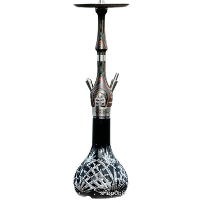 Mr Wood Hookah Shisha Set Wooden Material Hookah Arabian 1 Single-tube Premium Hookah
